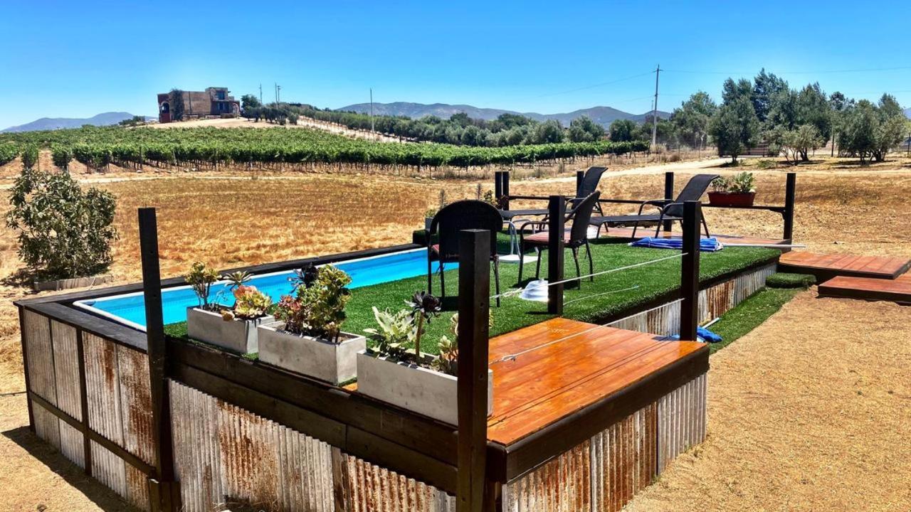 Finca Vidandrei Casa Mazahua Valle de Guadalupe Exterior foto
